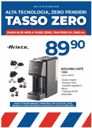 ARIETE 1304 MACCHINA CAFFE